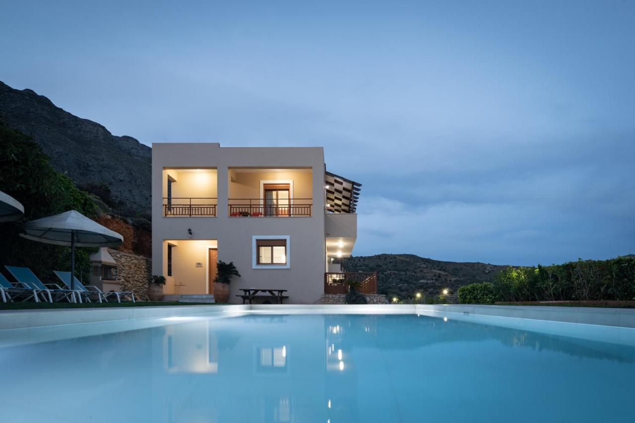 Triopetra Luxury Villas Panagia Buitenkant foto