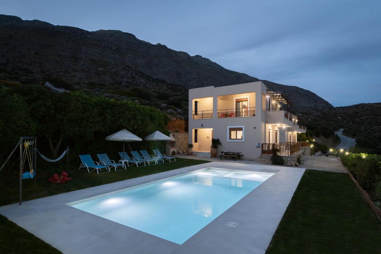Triopetra Luxury Villas Panagia Buitenkant foto