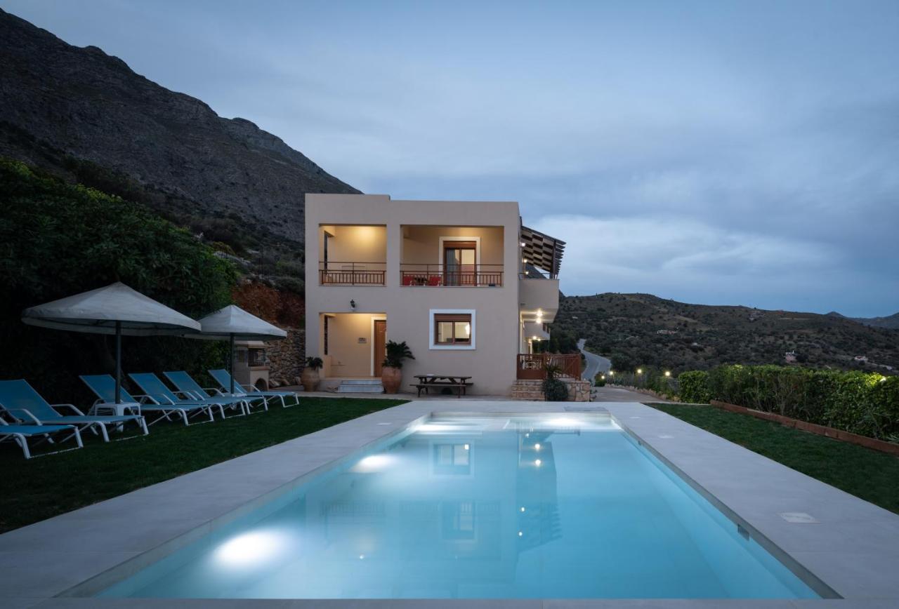 Triopetra Luxury Villas Panagia Buitenkant foto