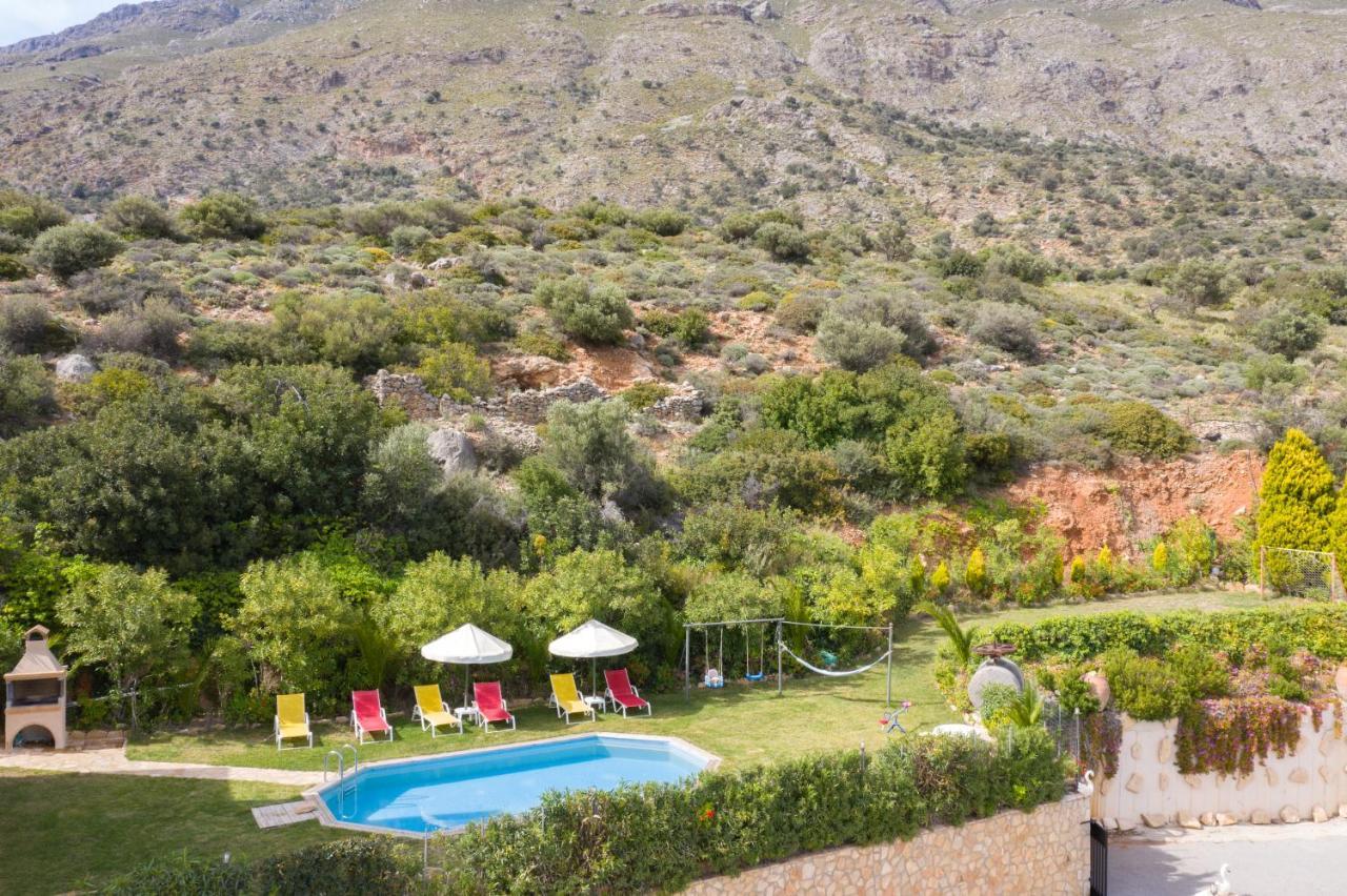 Triopetra Luxury Villas Panagia Buitenkant foto