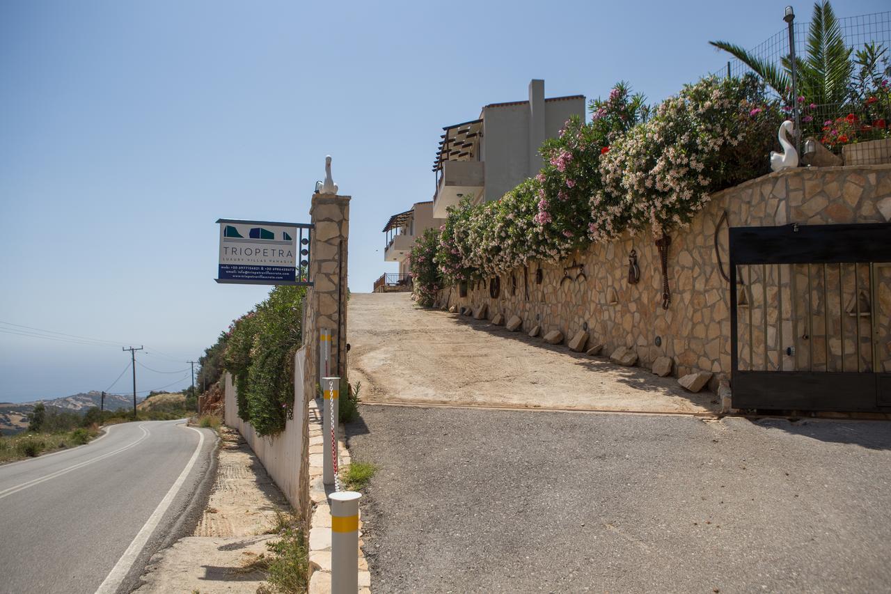Triopetra Luxury Villas Panagia Buitenkant foto